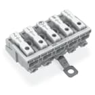 WAGO ELETTRONICA - Connettore per illuminazione.pulsante, esterno.con contatto di terra a vite.bianco 294-5455