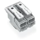WAGO ELETTRONICA - Connettore per illuminazione.pulsante, esterno.per Linect®.bianco