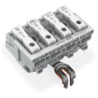 WAGO ELETTRONICA - Connettore per illuminazione.pulsante, esterno.per Linect®.bianco