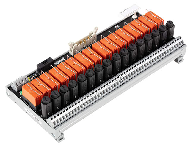 WAGO ELETTRONICA - Modulo interfaccia per cablaggio di sistema.Connettore a innesto secondo DIN 41651.Connettore maschio