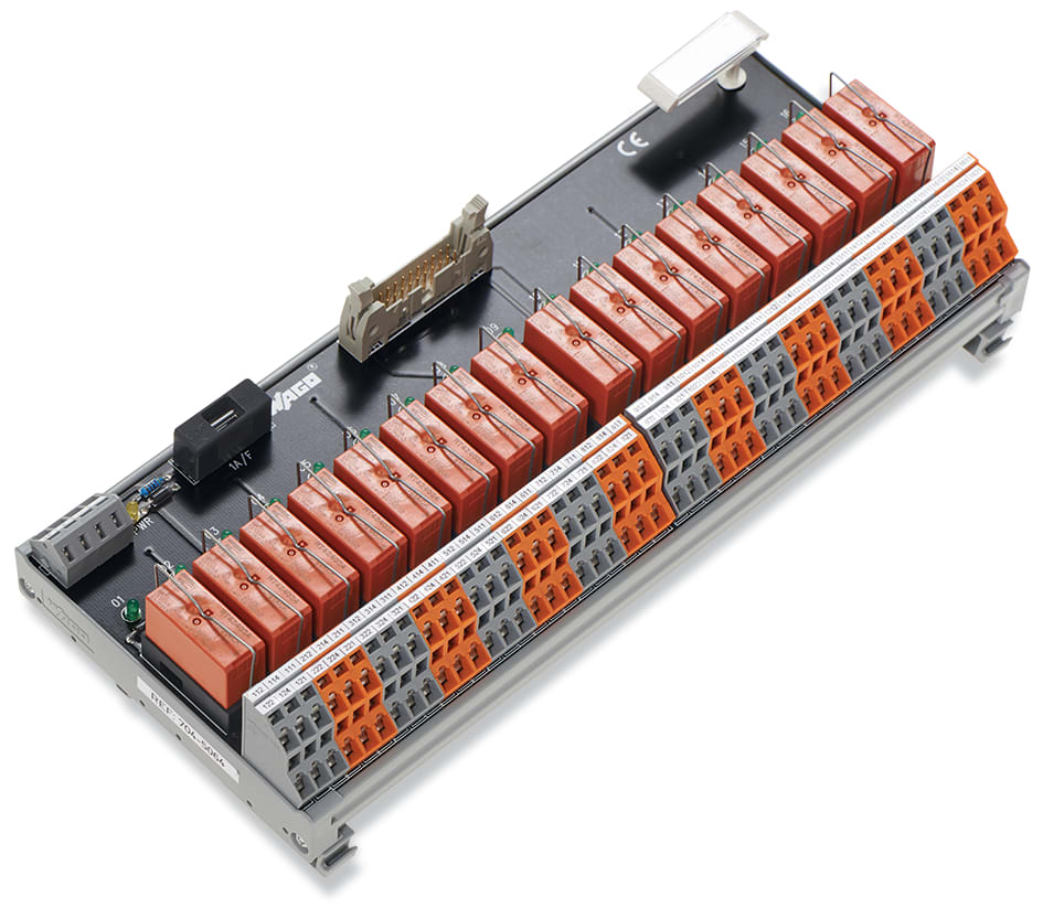 WAGO ELETTRONICA - Modulo interfaccia per cablaggio di sistema.Connettore a innesto secondo DIN 41651.Connettore maschio