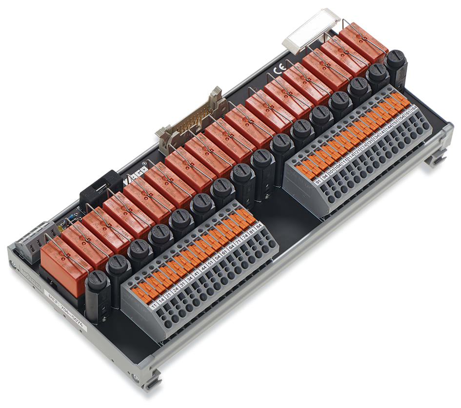 WAGO ELETTRONICA - Modulo interfaccia per cablaggio di sistema.Connettore a innesto secondo DIN 41651.Connettore maschio