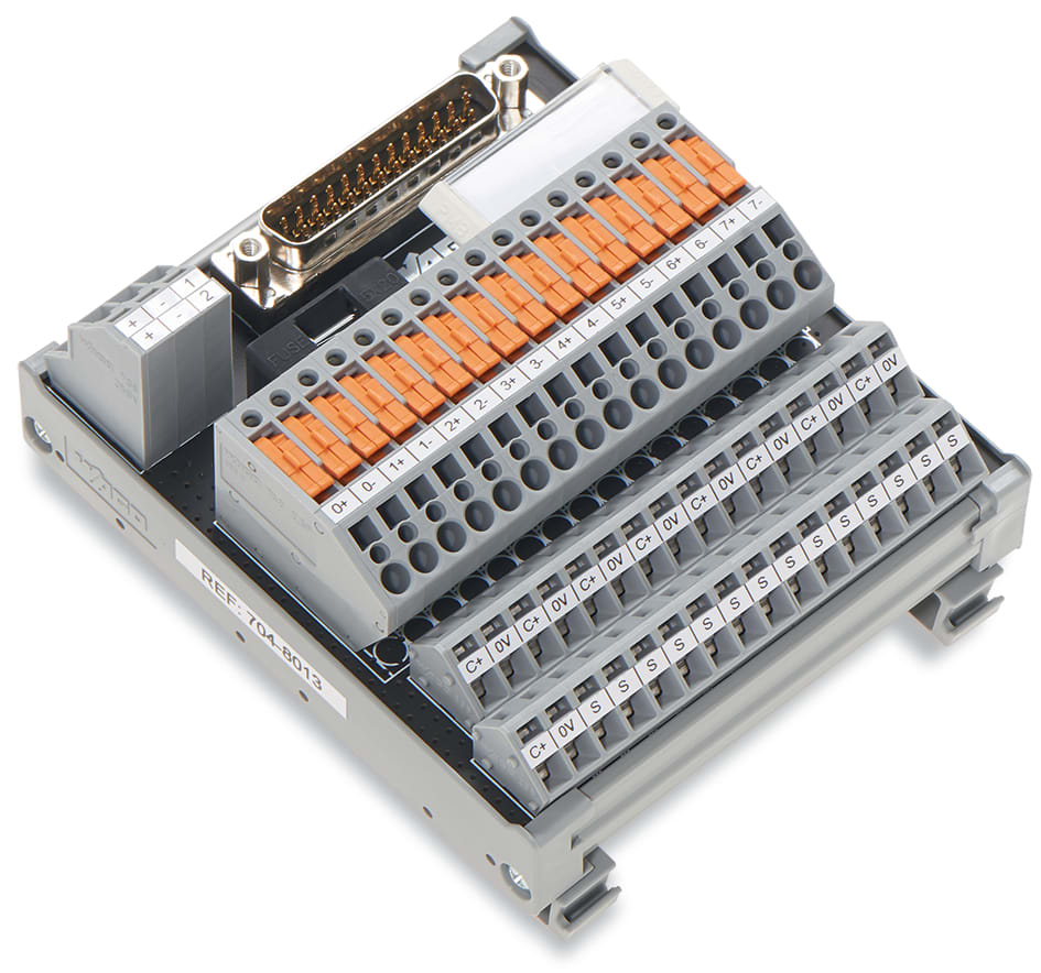 WAGO ELETTRONICA - Modulo interfaccia per cablaggio di sistema.con pin a saldare.Connettore maschio