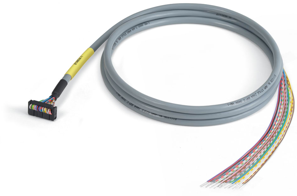 WAGO ELETTRONICA - Cavo di connessione.20 poli.Connettore a innesto secondo DIN 41651