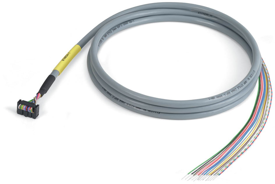 WAGO ELETTRONICA - Cavo di connessione.14 poli.Connettore a innesto secondo DIN 41651