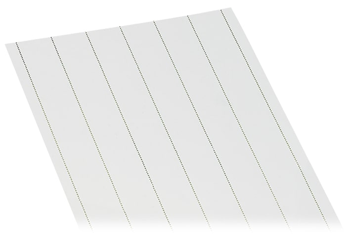 WAGO ELETTRONICA - Strisce di marcatura.per stampante laser.bianco 709-183