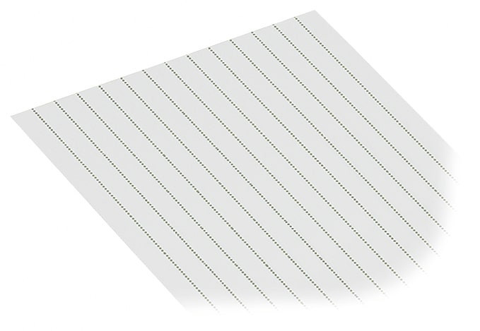 WAGO ELETTRONICA - Strisce di marcatura.per stampante laser.bianco