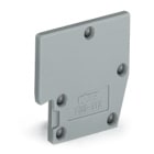 WAGO ELETTRONICA - Piastra intermedia tipo B.modulare.moduli di test con inserimento a scatto tipo B 709-310 e moduli ciechi tipo B 709-311.grigio 709-312