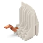 WAGO ELETTRONICA - Adattatore di connessione.3 poli.IDC per filo bobina.naturale