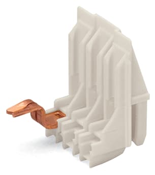 WAGO ELETTRONICA - Adattatore di connessione.3 poli.IDC per filo bobina.naturale