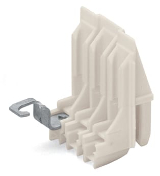 WAGO ELETTRONICA - Adattatore di connessione.3 poli.Contatto a saldare per filo bobina.naturale