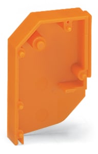 WAGO ELETTRONICA - Elemento cieco.arancione