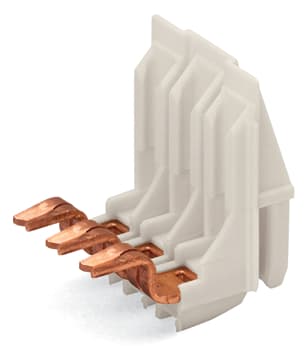 WAGO ELETTRONICA - Adattatore di connessione.3 poli.IDC per filo bobina.naturale