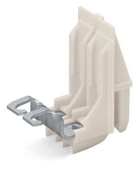 WAGO ELETTRONICA - Adattatore di connessione.2 poli.Contatto a saldare per filo bobina.naturale 711-123