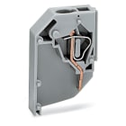 WAGO ELETTRONICA - Morsetto per trasformatore.1 polo.Connessione CAGE CLAMP® per conduttori.grigio