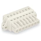 WAGO ELETTRONICA - Spina femmina per 1 conduttore.CAGE CLAMP®.2,5 mm².grigio chiaro