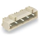 WAGO ELETTRONICA - Connettore maschio THT.Pin a saldare 1,0 x 1,0 mm.angolato.grigio chiaro