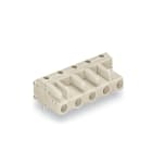 WAGO ELETTRONICA - Connettore femmina THT.angolato.Passo pin 7,5 mm.grigio chiaro