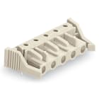 WAGO ELETTRONICA - Connettore femmina THT.angolato.Passo pin 7,5 mm.grigio chiaro