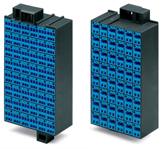 WAGO ELETTRONICA - Matrice di ripartizione.48 poli.Marcatura 1-48.grigio scuro