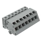 WAGO ELETTRONICA - Connettore femmina 1 conduttore, ang..CAGE CLAMP®.2,5 mm².grigio