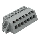 WAGO ELETTRONICA - Connettore femmina 1 conduttore, ang..CAGE CLAMP®.2,5 mm².grigio