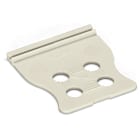 WAGO ELETTRONICA - Piastrina antistrappo.per connettori maschio e femmina.larghezza 25 mm.grigio chiaro