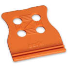 WAGO ELETTRONICA - Piastrina antistrappo.per connettori maschio e femmina.larghezza 25 mm.arancione