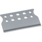 WAGO ELETTRONICA - Piastrina antistrappo.per connettori maschio e femmina.larghezza 75 mm.grigio