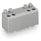 WAGO ELETTRONICA - Morsetto per circuito stampato.pulsante.1,5 mm².grigio