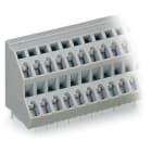 WAGO ELETTRONICA - Morsetto per circuito stampato a due piani.2,5 mm².Passo pin 5 mm.grigio