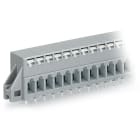 WAGO ELETTRONICA - Morsetto per circuito stampato.pulsante.2,5 mm².grigio