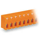 WAGO ELETTRONICA - Morsetto per circuito stampato.pulsante.2,5 mm².arancione