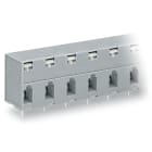 WAGO ELETTRONICA - Morsetto per circuito stampato.pulsante.2,5 mm².grigio 741-506