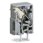 WAGO ELETTRONICA - Morsetto per circuito stampato sovrapponibile.pulsante.2,5 mm².grigio