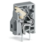 WAGO ELETTRONICA - Morsetto per circuito stampato sovrapponibile.pulsante.2,5 mm².grigio