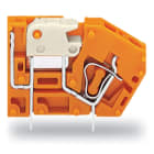 WAGO ELETTRONICA - Morsetto per circuito stampato sovrapponibile.con sezionatore a coltello.2,5 mm².arancione