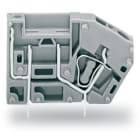 WAGO ELETTRONICA - Morsetto per circuito stampato sovrapponibile.con supporto per fusibile.2,5 mm².grigio