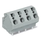 WAGO ELETTRONICA - Morsetto per circuito stampato.4 mm².Passo pin 7,5 mm.grigio