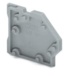 WAGO ELETTRONICA - Elemento cieco.per ampliare il passo.spessore 2,5 mm.grigio