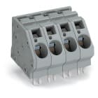 WAGO ELETTRONICA - Morsetto per circuito stampato.16 mm².Passo pin 10 mm.grigio