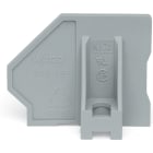 WAGO ELETTRONICA - Piastra terminale.grigio