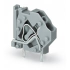 WAGO ELETTRONICA - Morsetto per circuito stampato sovrapponibile.4 mm².Passo pin 5 mm.grigio
