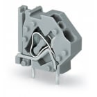 WAGO ELETTRONICA - Morsetto per circuito stampato sovrapponibile.4 mm².Passo pin 7,5 mm.grigio