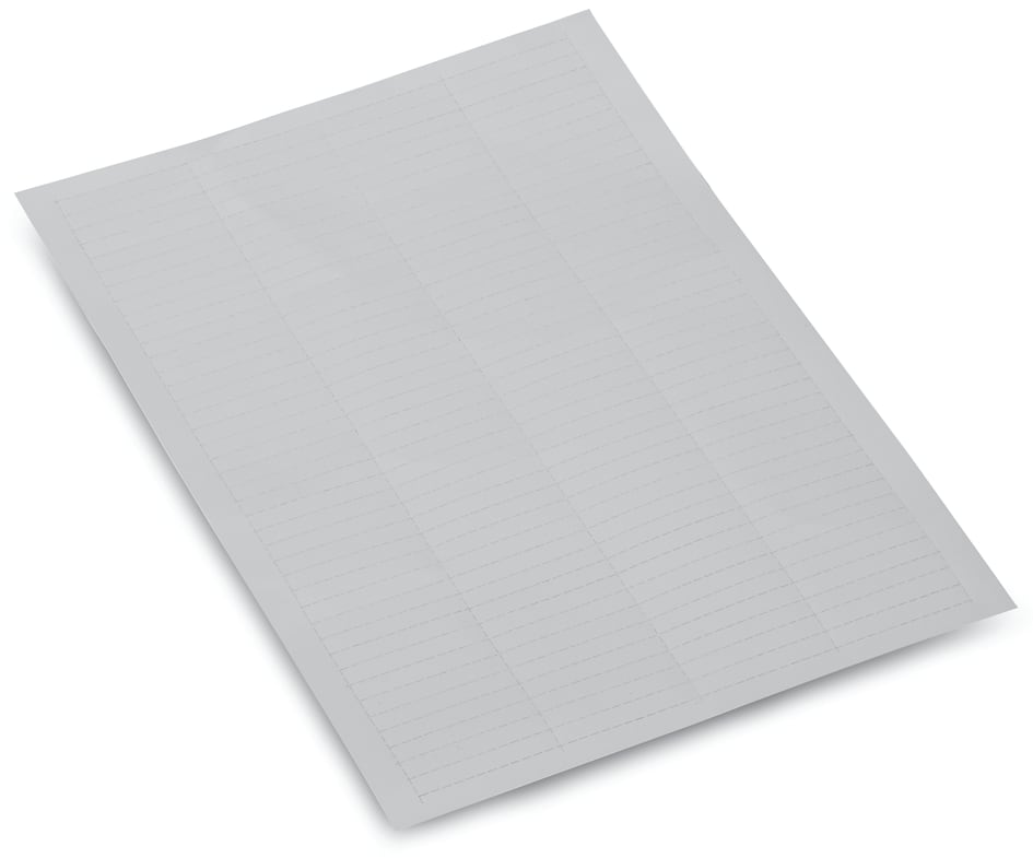 WAGO ELETTRONICA - Scheda di marcatura.come un foglio DIN A4.vuoto.bianco