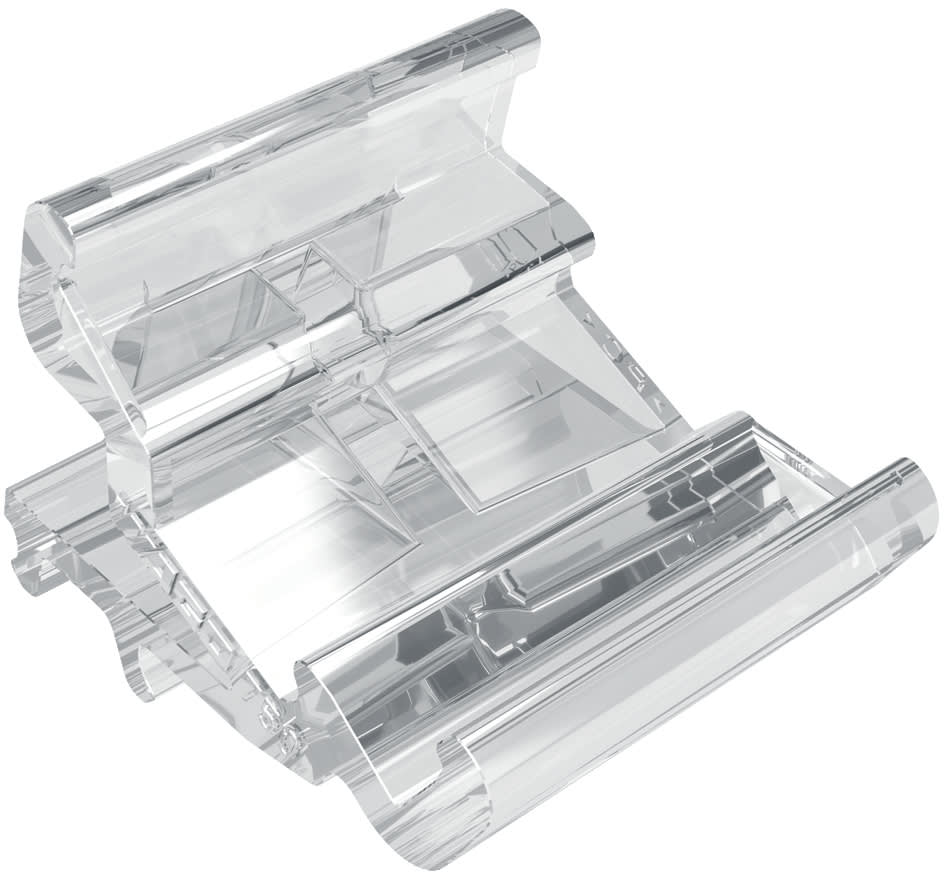 WAGO ELETTRONICA - Portaetichette di gruppo.trasparente 750-107