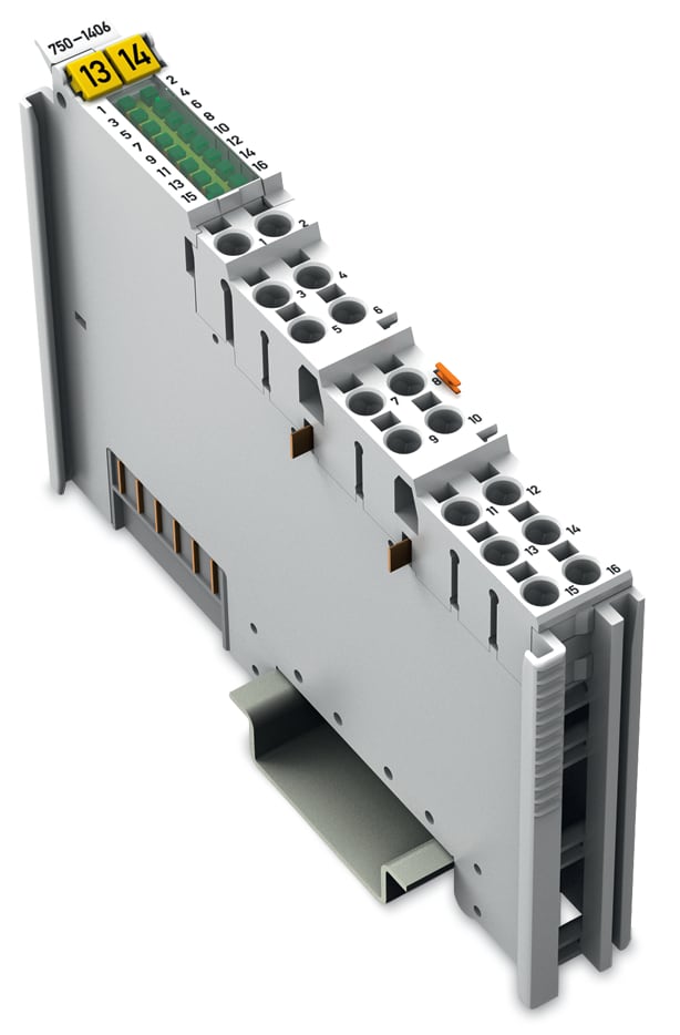 WAGO ELETTRONICA - Ingresso digitale a 16 canali.24 V DC.0,2 ms