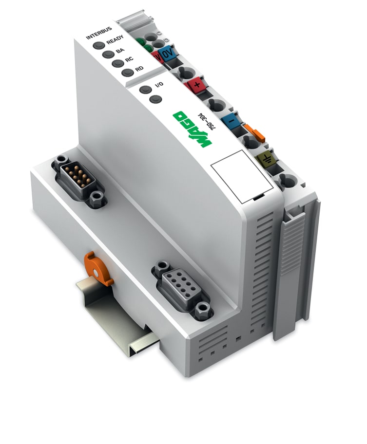 WAGO ELETTRONICA - Accoppiatore fieldbus INTERBUS.grigio chiaro 750-304