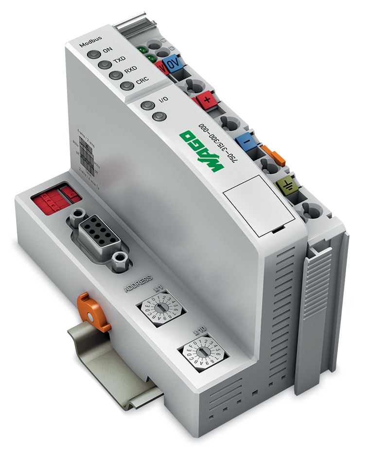 WAGO ELETTRONICA - Accoppiatore fieldbus MODBUS.RS-485.115,2 kBd