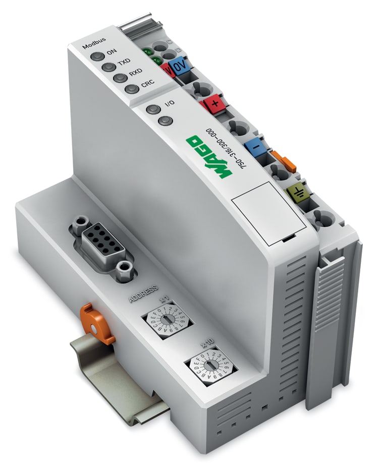 WAGO ELETTRONICA - Accoppiatore fieldbus MODBUS.RS-232.115,2 kBd